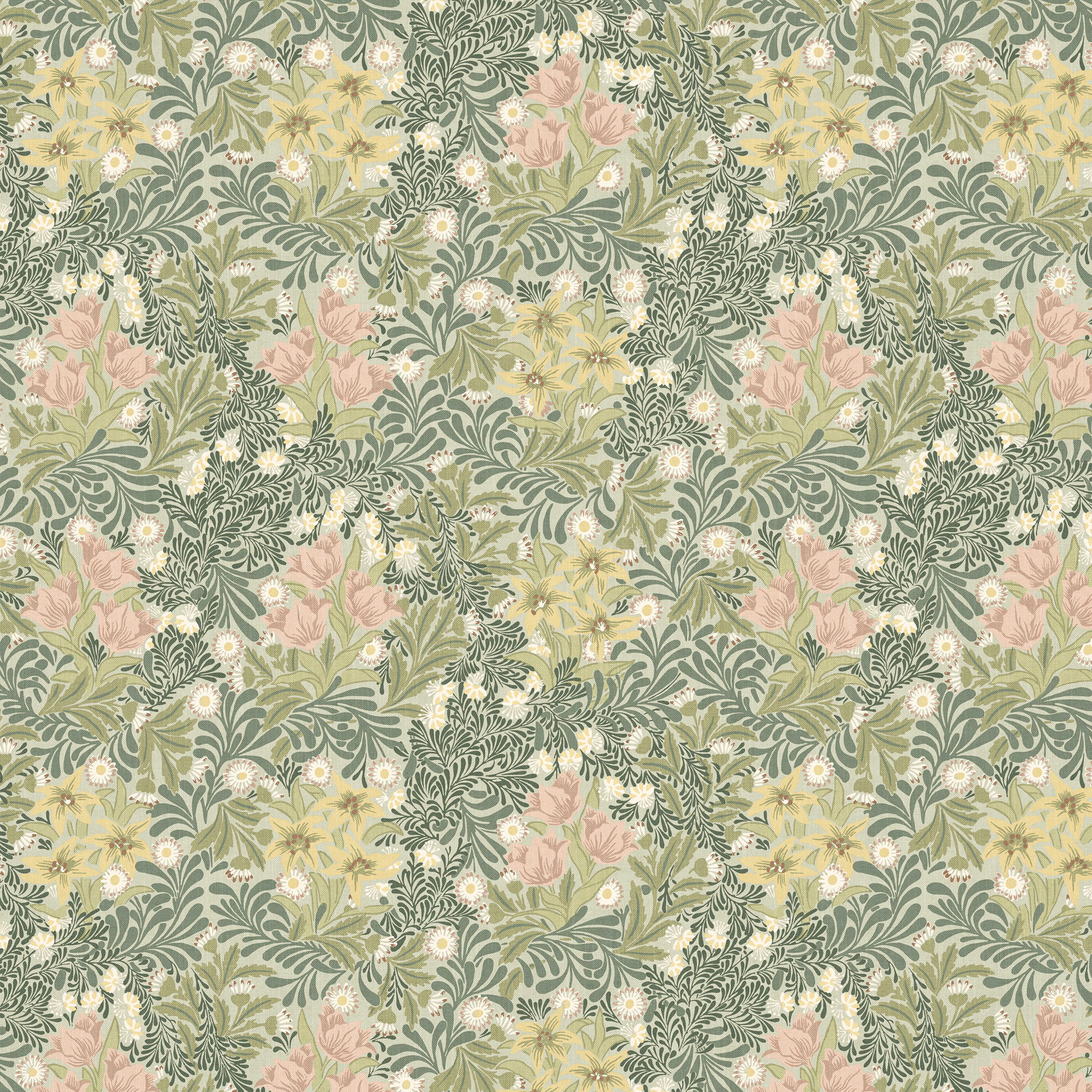 Текстиль William Morris By Ashley Wilde Flora & Foliage Vol 1 BOWER APPLE