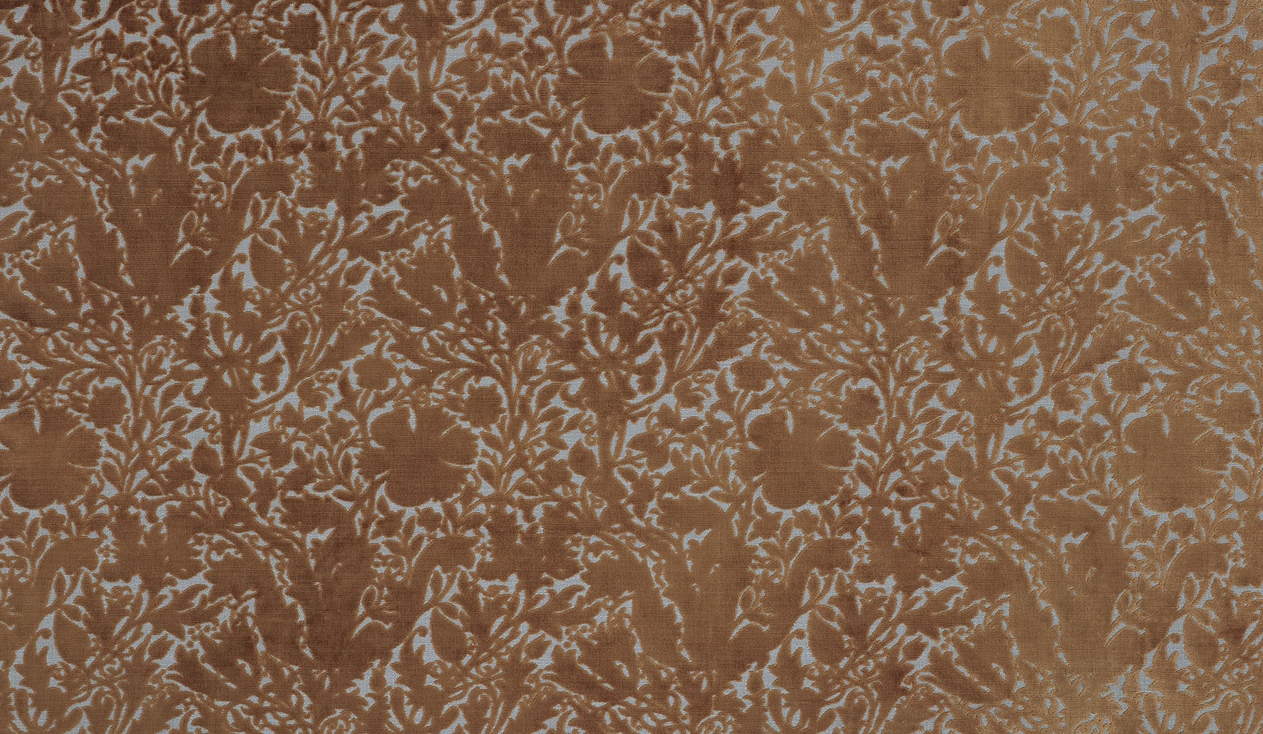 Текстиль William Morris By Ashley Wilde Flora & Foliage Vol 1 COMPTON SILHOUETTE VELVET TERRACOTTA