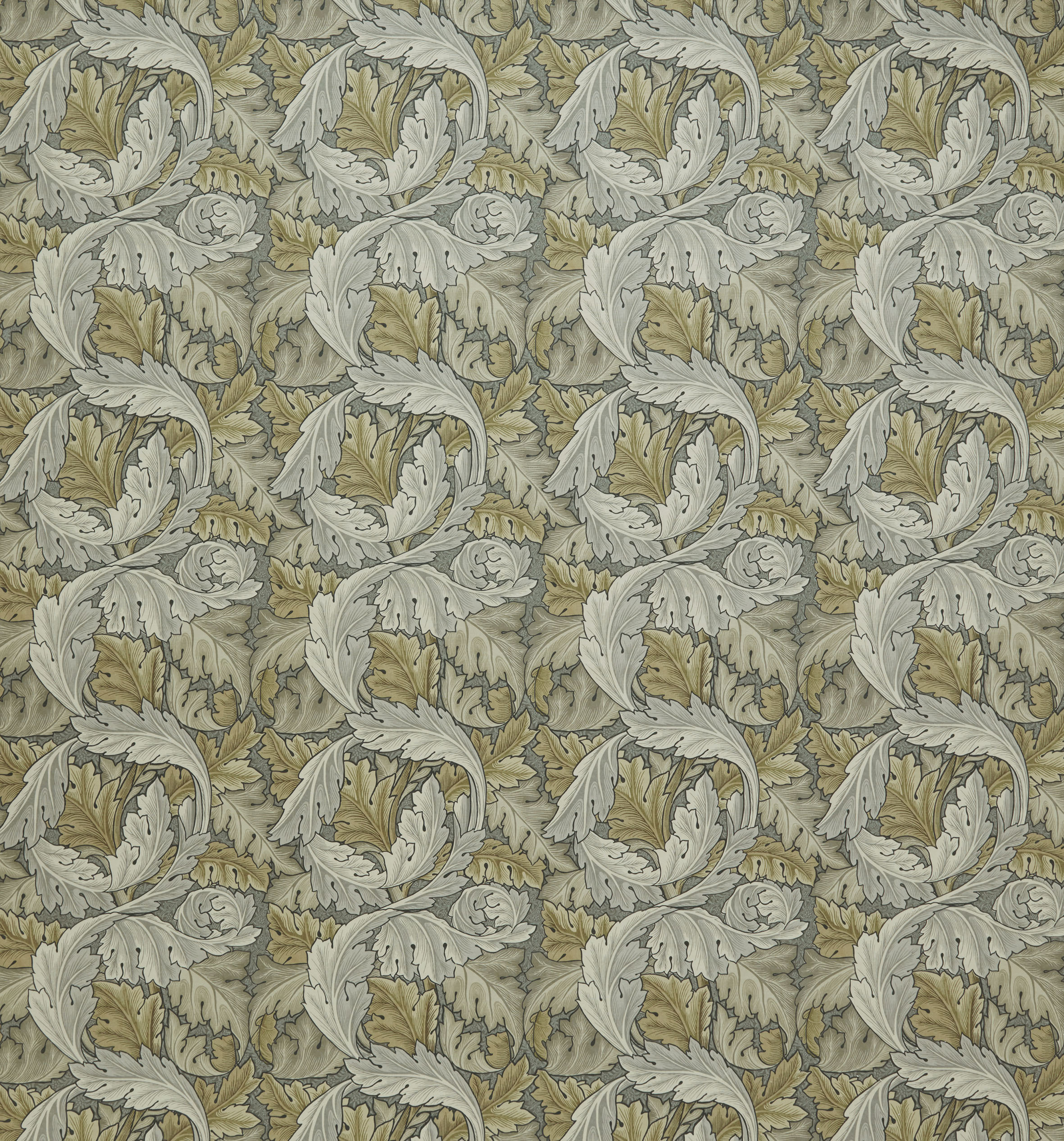 Текстиль William Morris By Ashley Wilde Kelmscott Gardens Vol 1 ACANTHUS VELVET FLINT