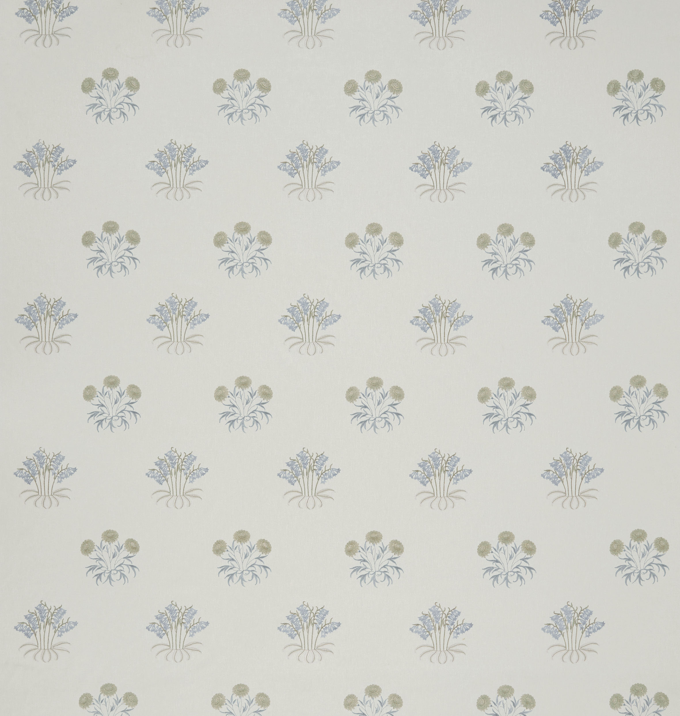 Текстиль William Morris By Ashley Wilde Kelmscott Gardens Vol 1 LILY FLOWER EMBROIDERY WOAD