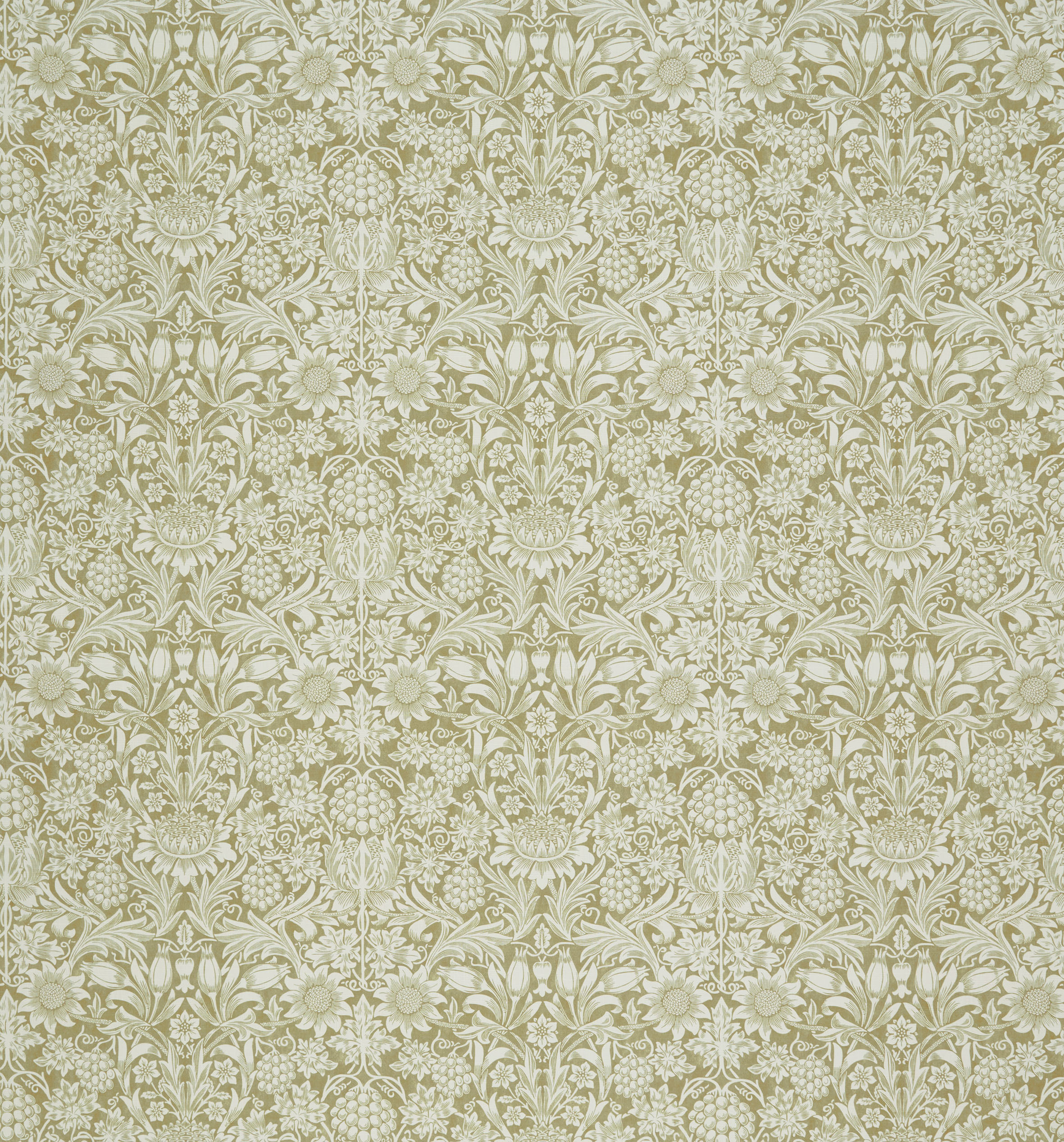 Текстиль William Morris By Ashley Wilde Kelmscott Gardens Vol 1 SUNFLOWER OCHRE