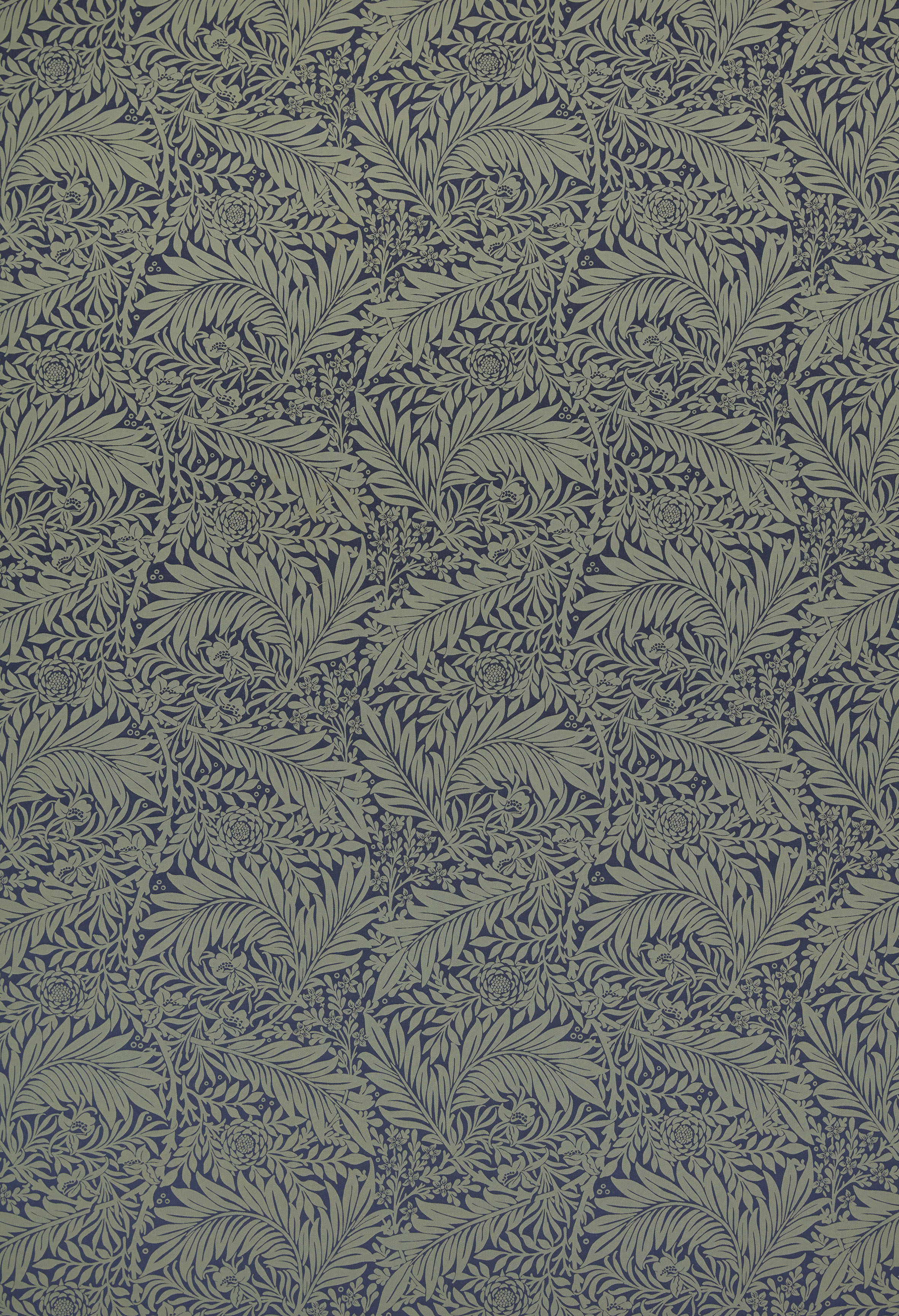 Текстиль William Morris By Ashley Wilde Kelmscott Gardens Vol 2 LARKSPUR WOVEN INDIGO