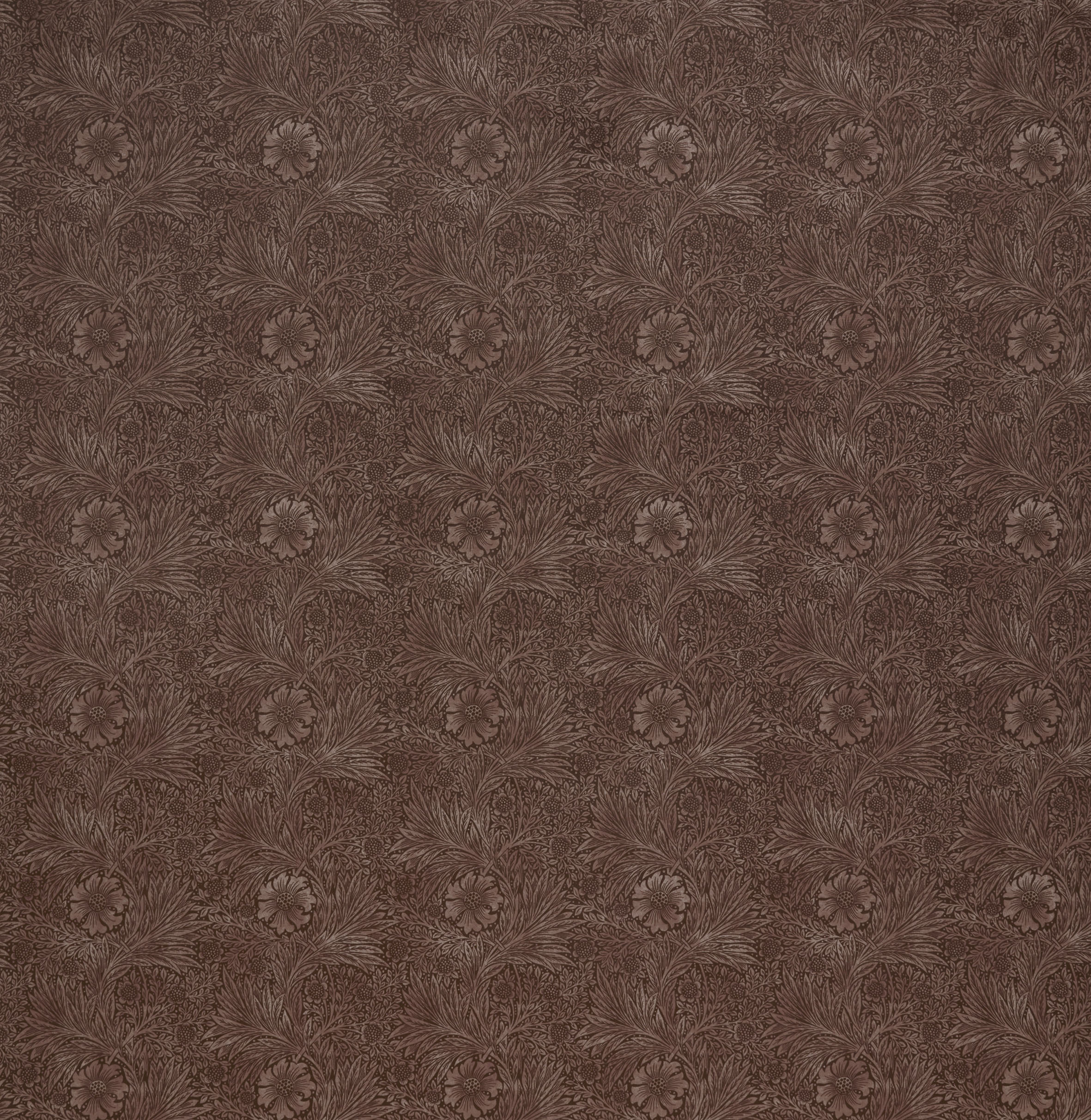 Текстиль William Morris By Ashley Wilde Kelmscott Gardens Vol 2 MARIGOLD VELVET BERRY
