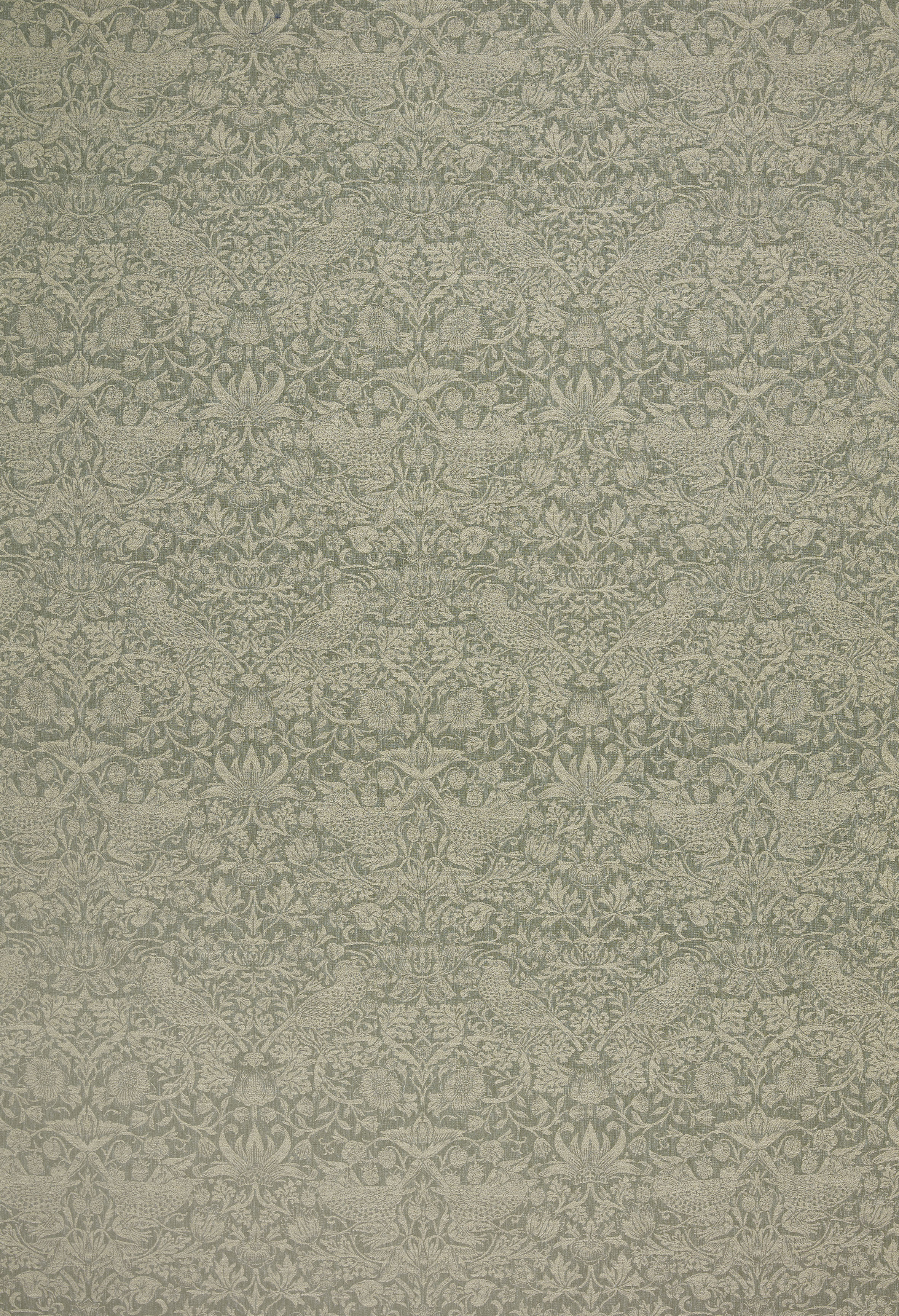 Текстиль William Morris By Ashley Wilde Kelmscott Gardens Vol 2 STRAWBERRY THIEF WOVEN SAGE