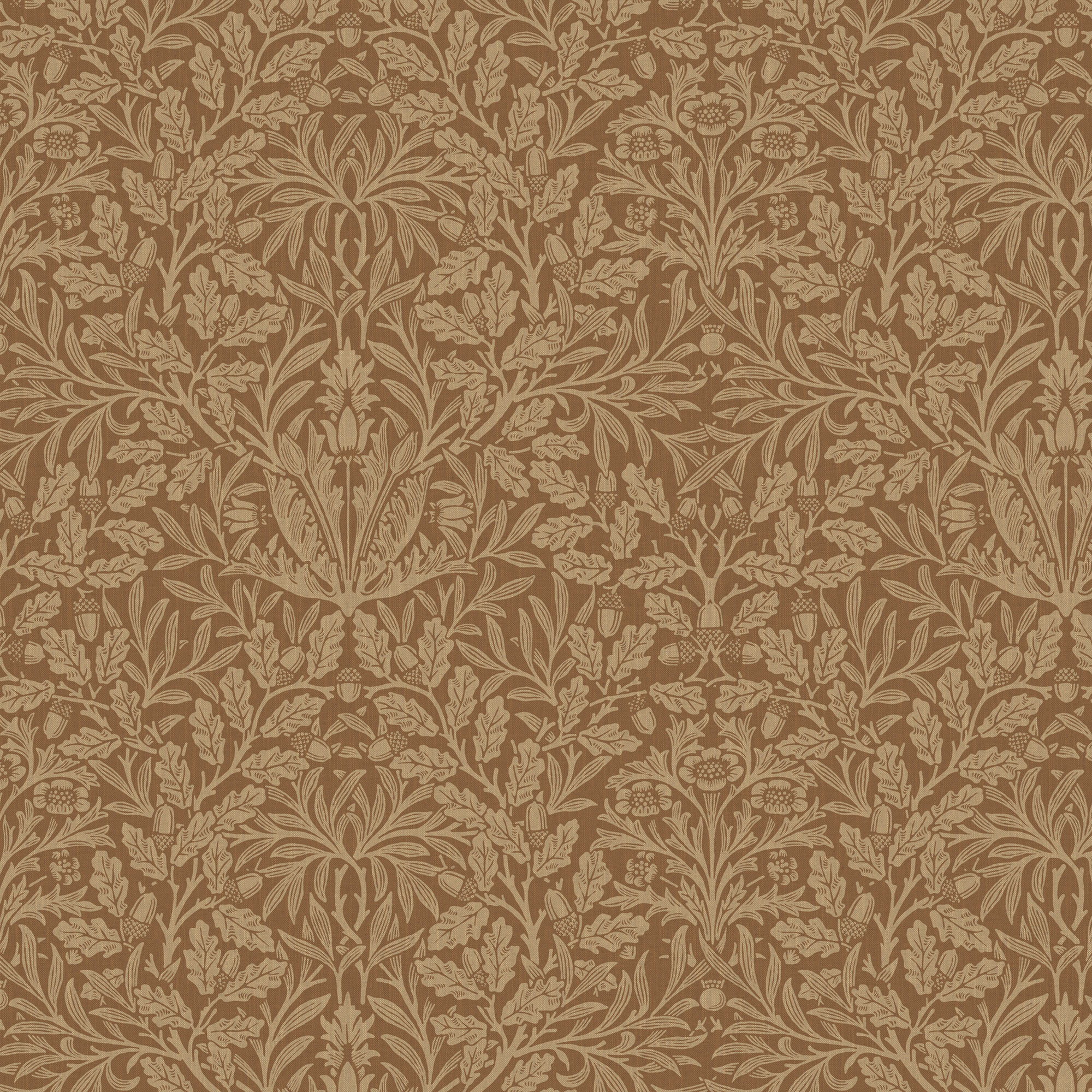Текстиль William Morris By Ashley Wilde The Forager ACORN RUSSET