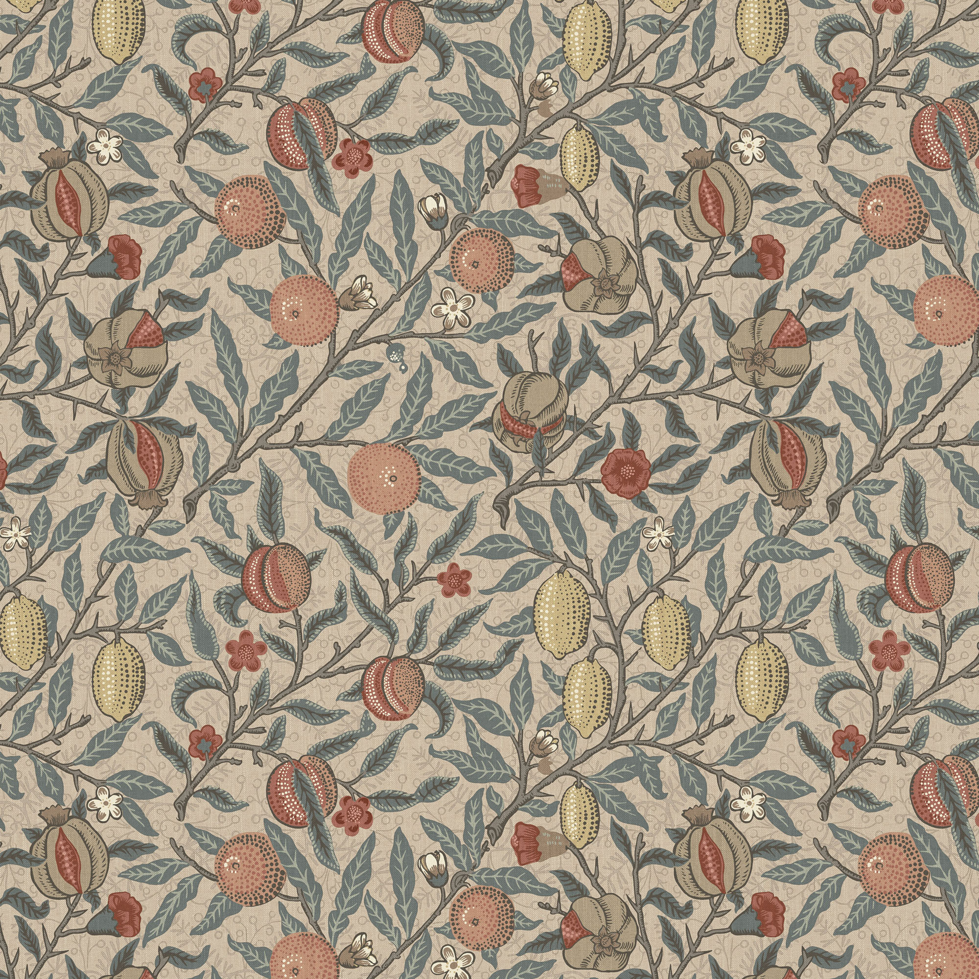 Текстиль William Morris By Ashley Wilde The Forager FRUIT CLAY