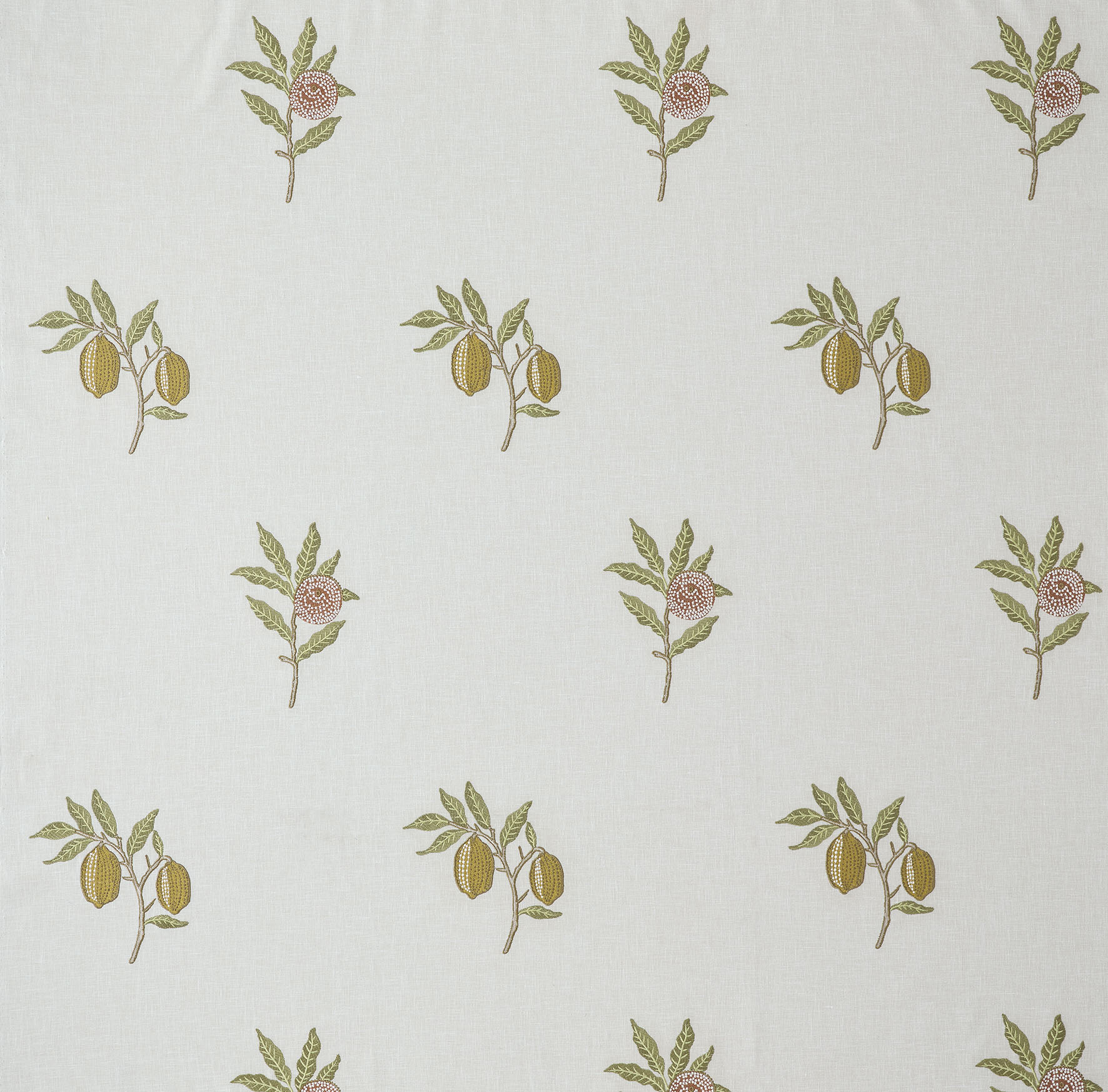 Текстиль William Morris By Ashley Wilde The Forager FRUIT EMBROIDERY MOSS