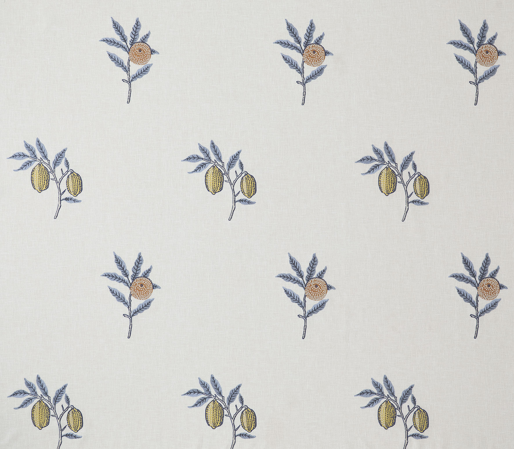 Текстиль William Morris By Ashley Wilde The Forager FRUIT EMBROIDERY RIVER