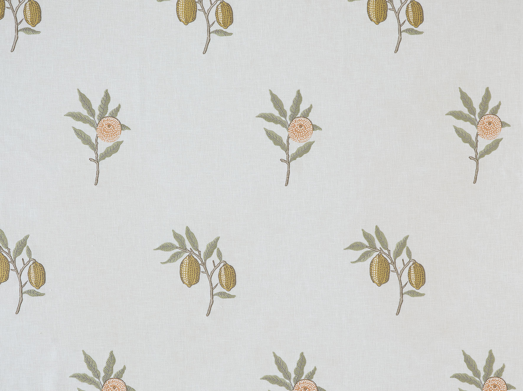 Текстиль William Morris By Ashley Wilde The Forager FRUIT EMBROIDERY SAGE
