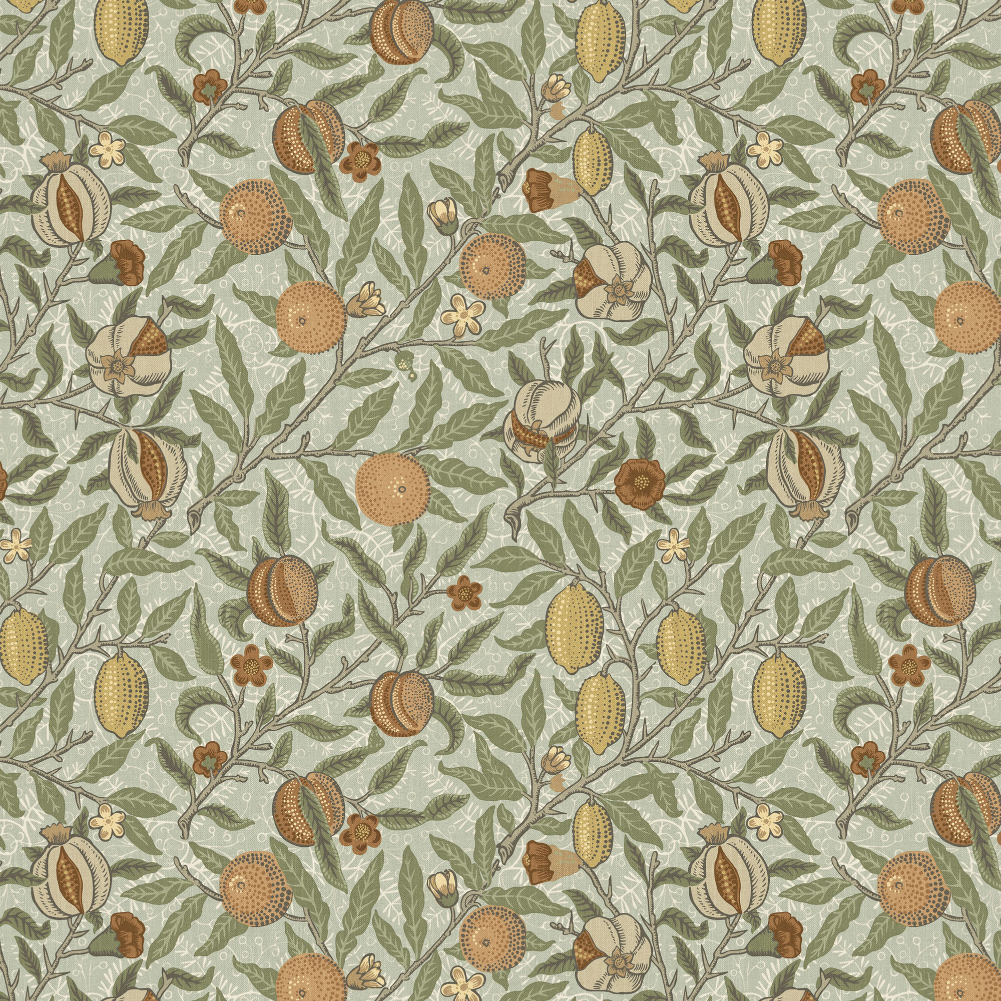 Текстиль William Morris By Ashley Wilde The Forager FRUIT LICHEN